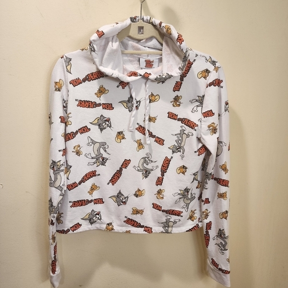 TOM and JERRY hooded sweatshirt size XS - Picture 1 of 11